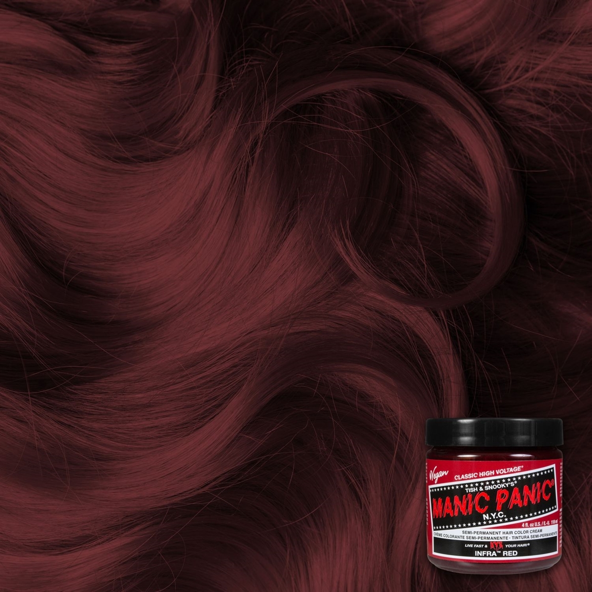 Manic Panic - Infra Red, Haart�nung