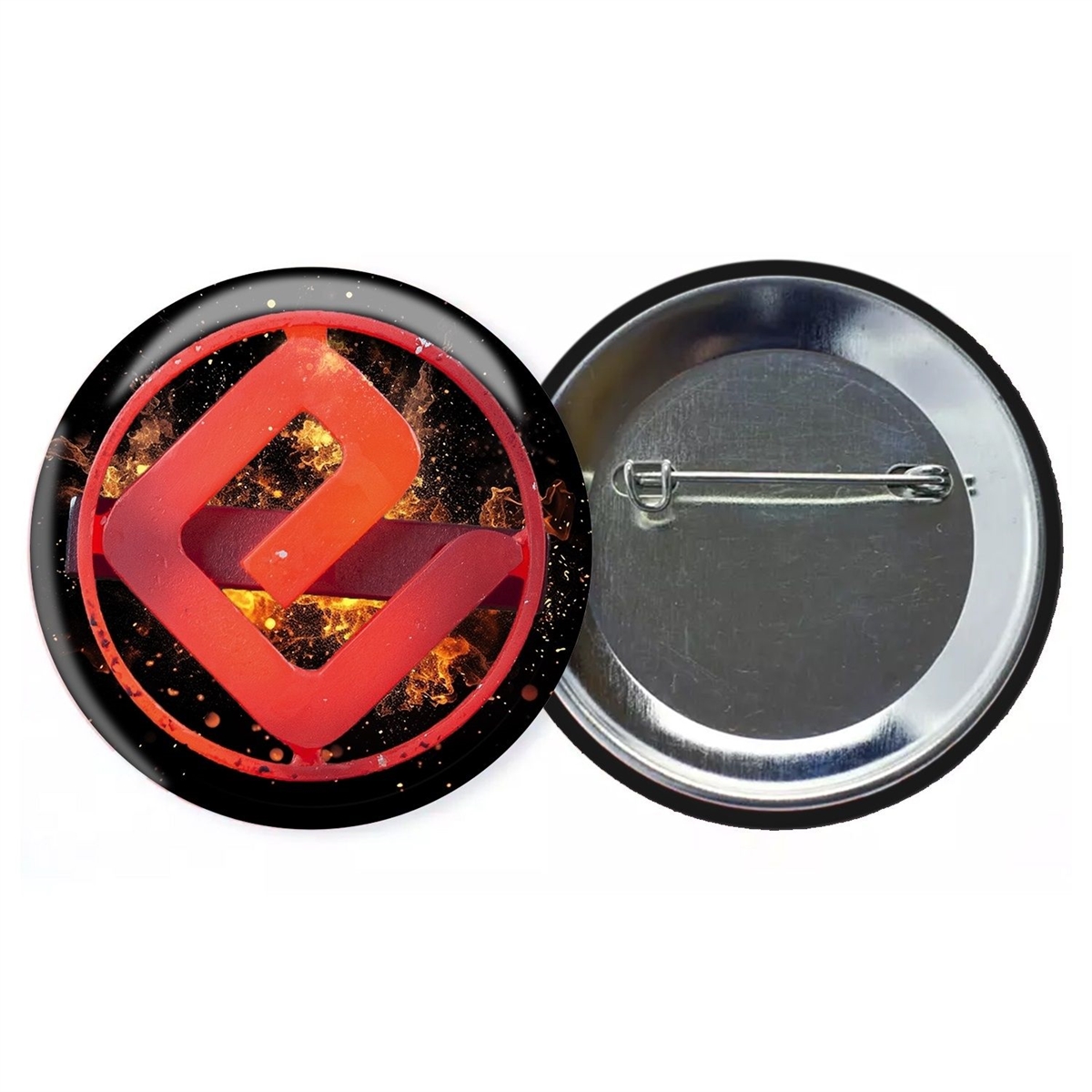 Eizbrand - E+Feuer, Button 